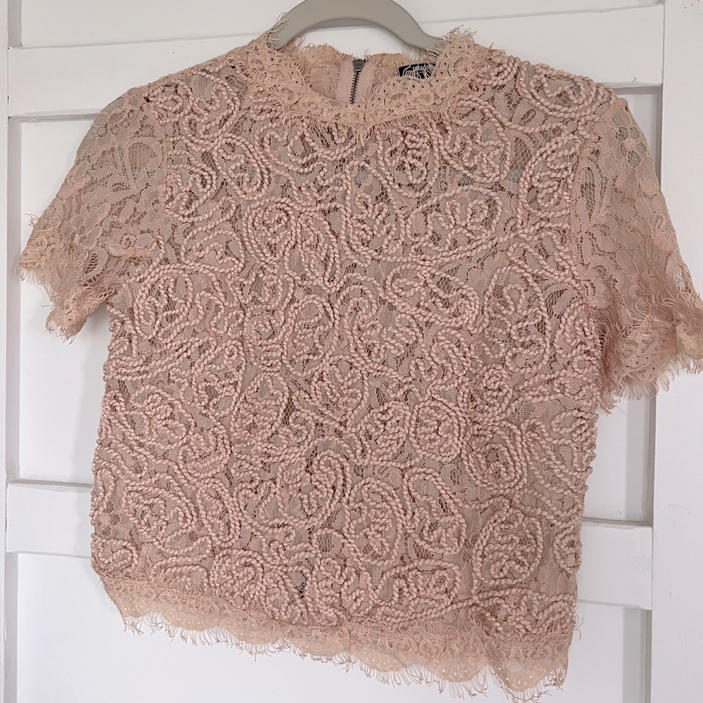 ZARA lace top